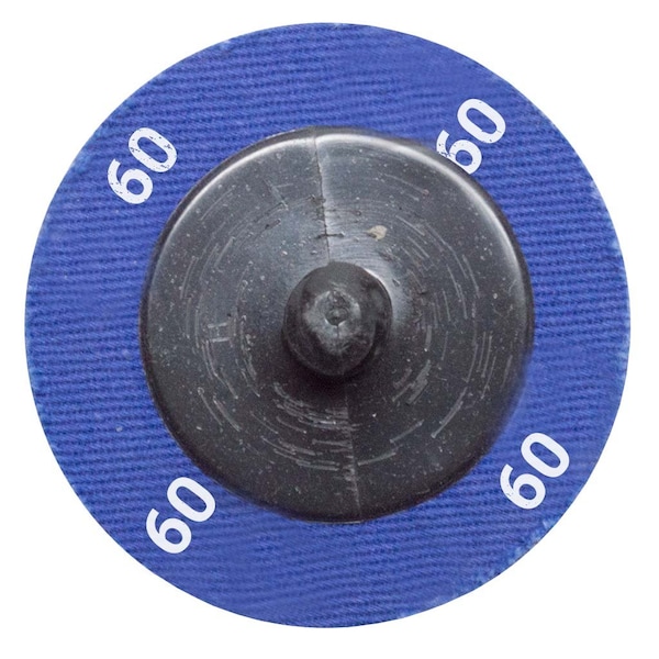2 60 Grit Ceramic Cloth Reinforced Quick Change Style Disc